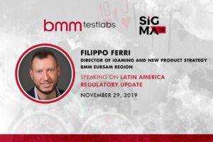 BMM to exhibit at SiGMA 2019