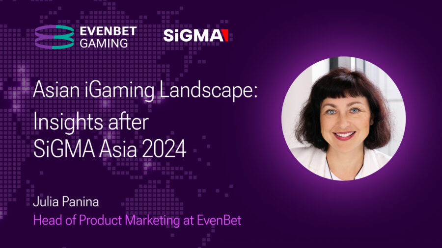 Julia Panina, head of product marketing at EvenBet Gaming.