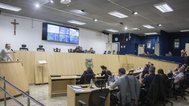 Câmara de Vereadores de Taubaté aprovou projeto em primeira votação. (Foto: Lincoln Santiago)