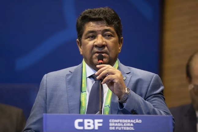 Presidente da CBF, Ednaldo Rodrigues (Foto: Lucas Figueiredo / CBF)