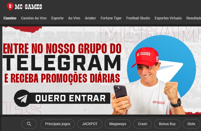 Grupo do Telegram proporciona benefícios diários aos apostadores mais dedicados. (Imagem: Reprodução)