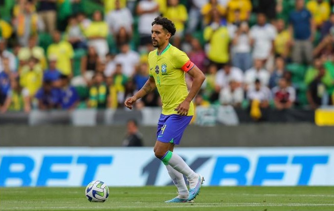 Zagueiro Marquinhos estará presente na partida contra a Bolívia. (Foto: Divulgação/CBF)