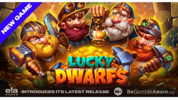 Luck Dwarfs é o novo jogo de caça-níquel online produzido pela Ela Games (Imagem: Divulgação)