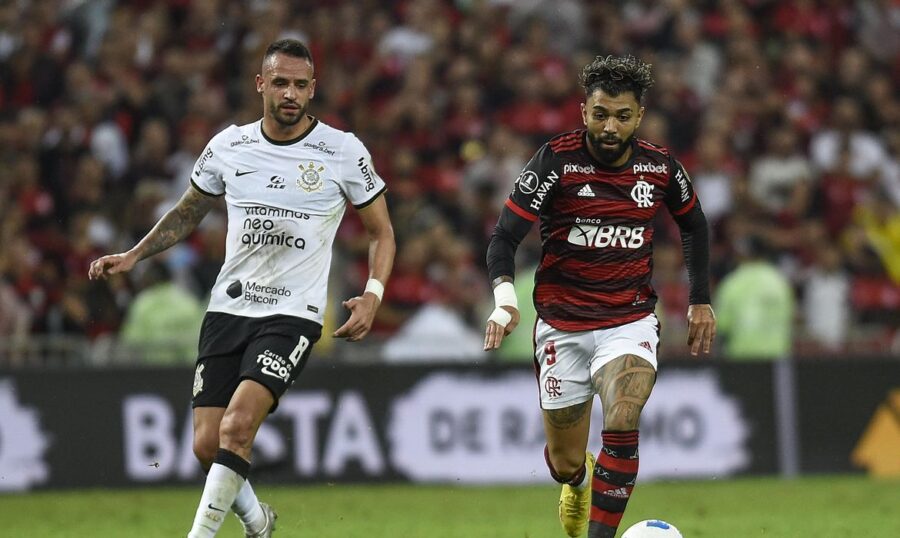 Casas de apostas apontam Flamengo como favorito para duelo contra o Timão (Foto: Marcelo Cortes/Flamengo)