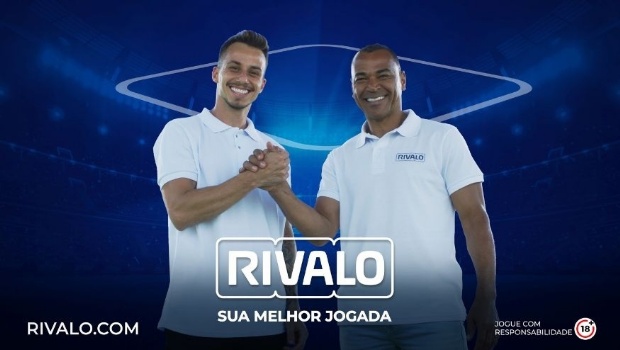 Nova campanha da Rivalo conta com a aprticipação de Cafu e Adonias (Imagem: Reprodução)