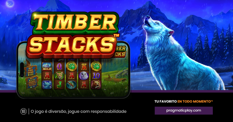 Timber Stacks é o novo jogo de caça-níquel da Pragmatic Play (Imagem: Divulgação)