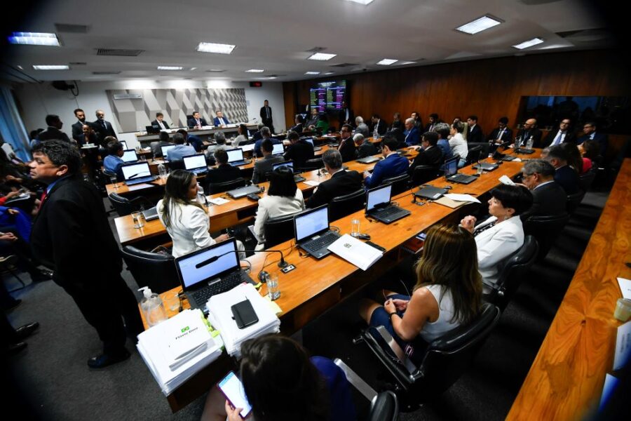 CCJ no Senado ( Foto: Marcos Oliveira / Agência Senado)