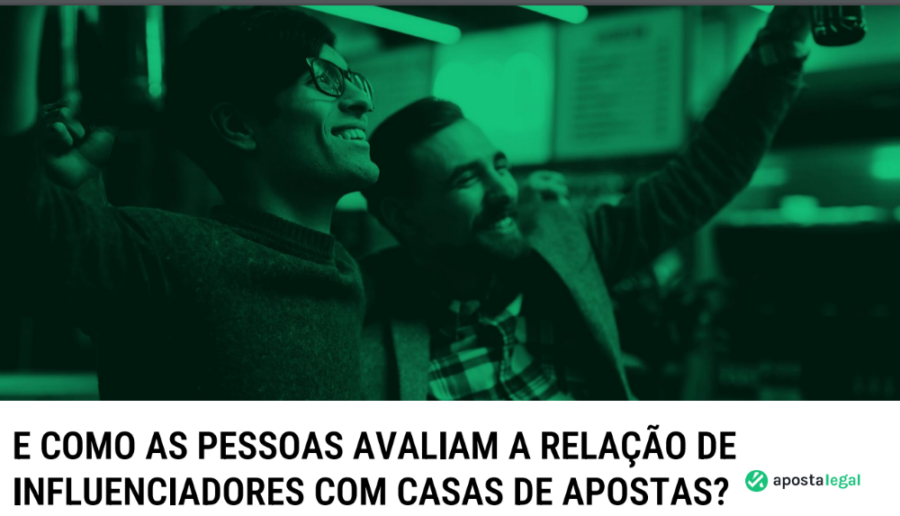 Pesquisa avalia a opinião de brasileiros sobre influenciadores que divulgam casas de apostas (Imagem: Reprodução da pesquisa Aposta Legal)