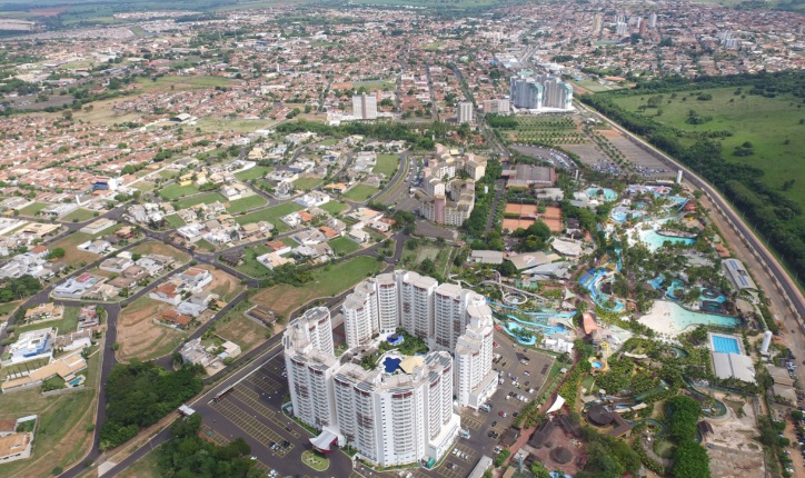 A Estância Turística de Olímpia é famosa pela rede hoteleira e os parques aquáticos. (Foto: Divulgação/Alesp)