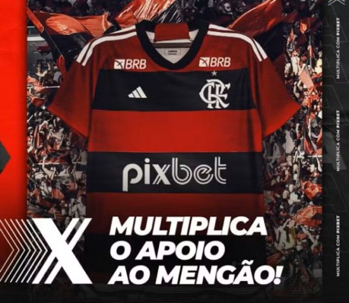 Flamengo e Pixbet são parceiros desde 2022. 