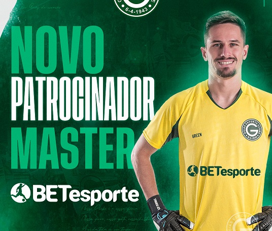 Goiás estampará a marca da nova patrocinadora BETesporte em quatro competições este ano. (Imagem: Divulgação)