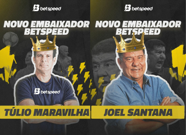 Novos embaxiadores foram anunciados nas redes sociais do site de apostas online (Imagem: Reprodução Instagram BetSpeed)