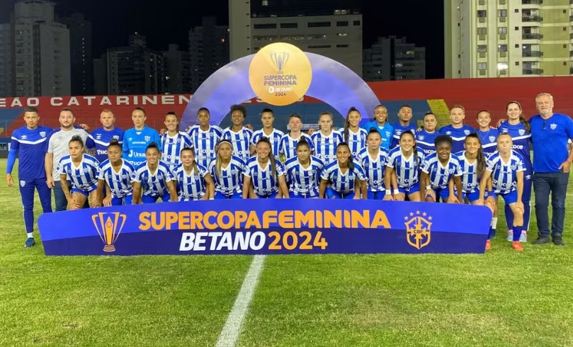 Betano é a detentora dos naming rights da Supercopa Feminina. (Foto: Avaí/Kindermann)