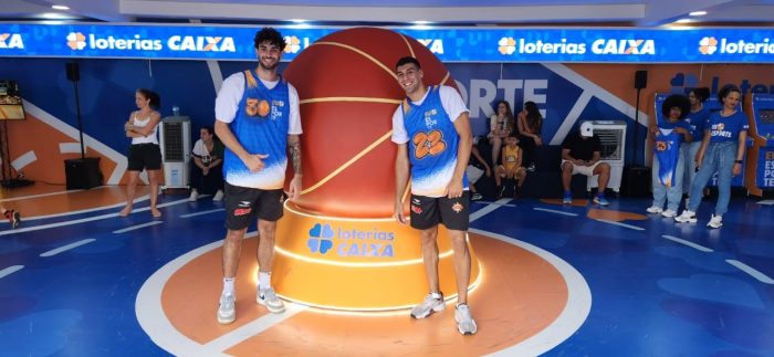 Fan Zone promoveu diversas ativações para o Jogo das Estrelas do NBB 2024. (Foto: Divulgação/Caixa)