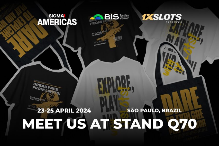 1xSlots Partners estará recepcionando os visitantes no Stand Q70. (Imagem: Divulgação/1xSlots Partners)