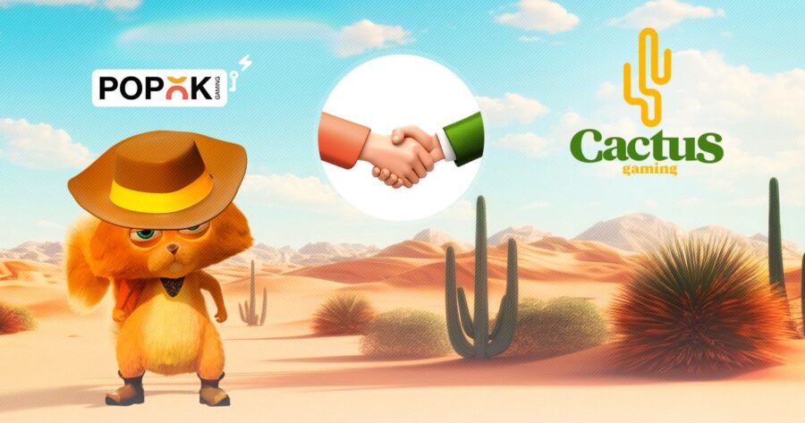 PopOK Gaming e Cactus Gaming firmam parceria.