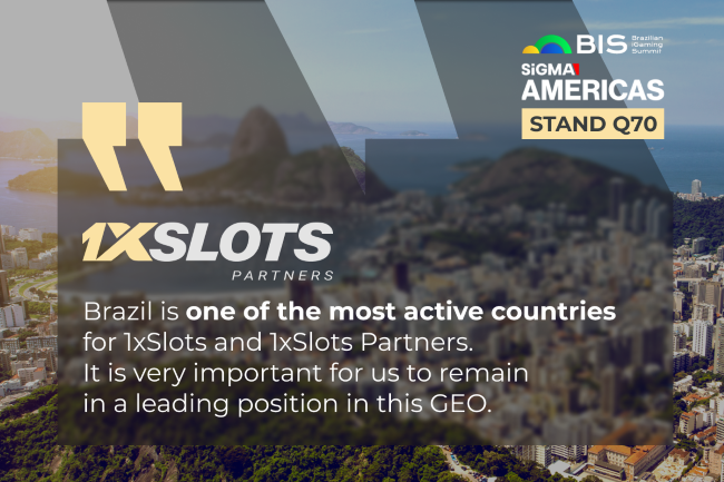 1xSlots estará presente no SiGMA Américas que acontece de 23 a 25 de abril.