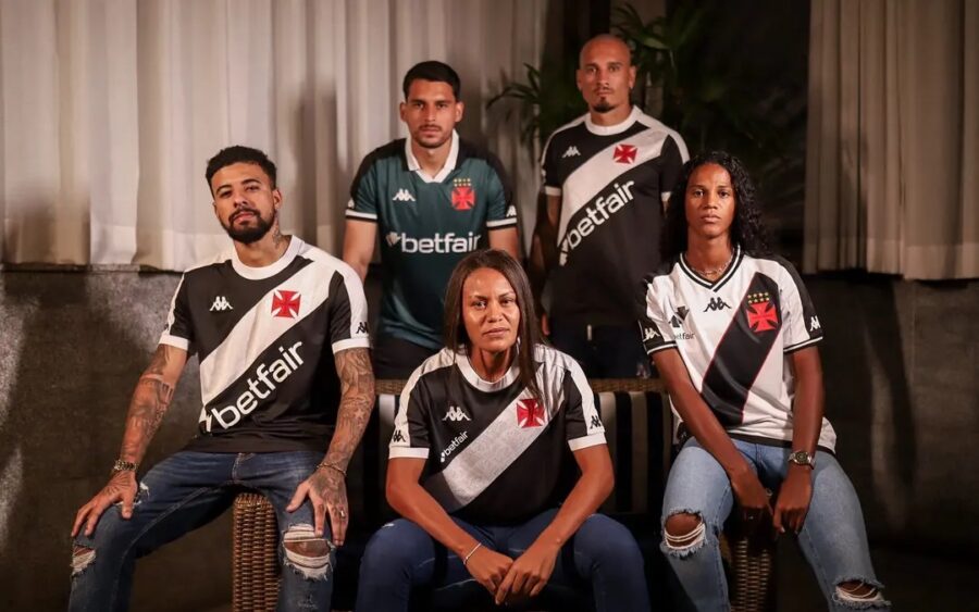 Vasco fecha contrato com a Betfair até o final de 2025. (Foto: Divulgação/Vasco)