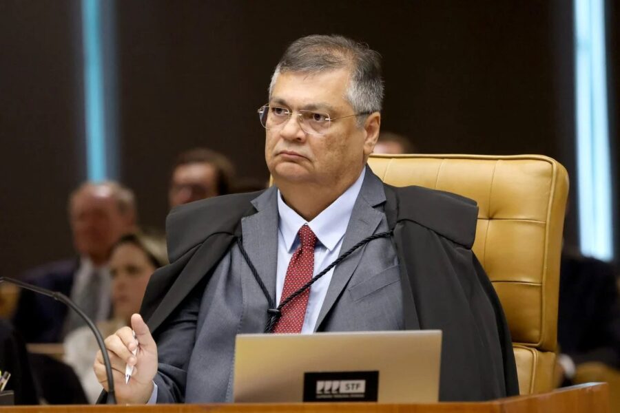 Ministro Flávio Dino comentou sobre a proposta de liberação dos cassinos no STF. (Foto: Gustavo Moreno/SCO/STF)