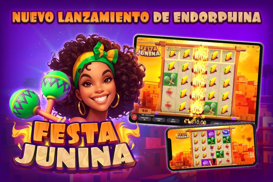 Novo jogo conta com 5 rolos, 5 linhas e 50 linhas de pagamento fixas (Imagem: Divulgação Endorphina)