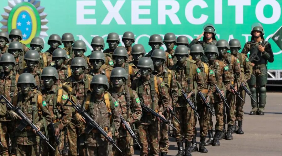 Exército Brasileiro promove ações contra o vício em jogos. (Foto: Fabio Rodrigues-Pozzebom/Agência Brasil)