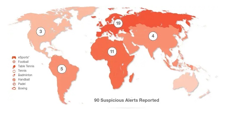 No primeiro trimestre, foram três casos suspeitos identificados no Brasil. (Imagem: Reprodução/IBIA)