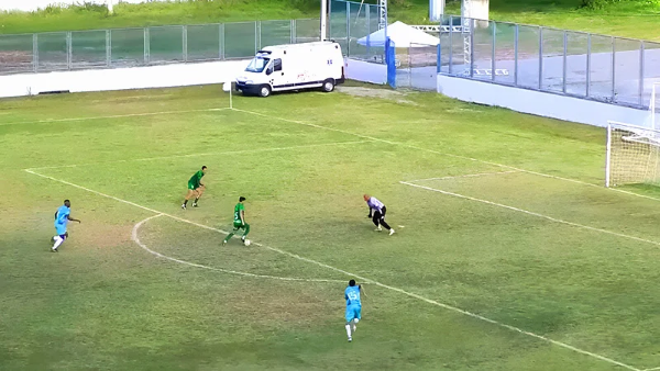 Partida terminou em vitória do Tianguá por 2 a 0 diante do Itarema (Imagem: FCFTV)