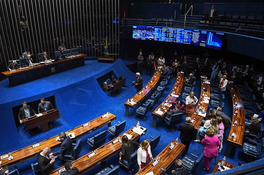 Senadores do Brasil debatem projeto de jogos de azar  (Foto: Jonas Pereira Agência Senado)