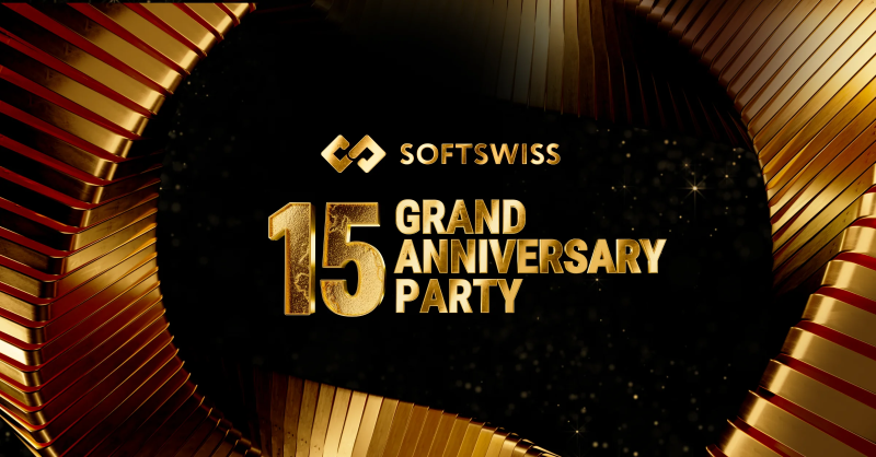 SOFTSWISS vai celebrar 15 anos em grande estilo