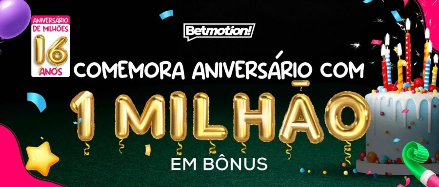 Betmotion fornecerá um cupom promocional por dia até  22 de setembro. (Imagem: Divulgação)