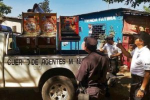 Secuestran máquinas tragamonedas en El Salvador