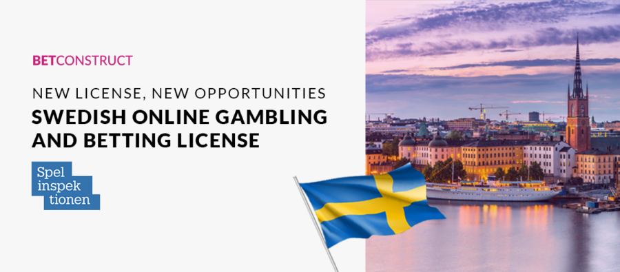 BetConstruct consiguió una nueva licencia en Suecia.