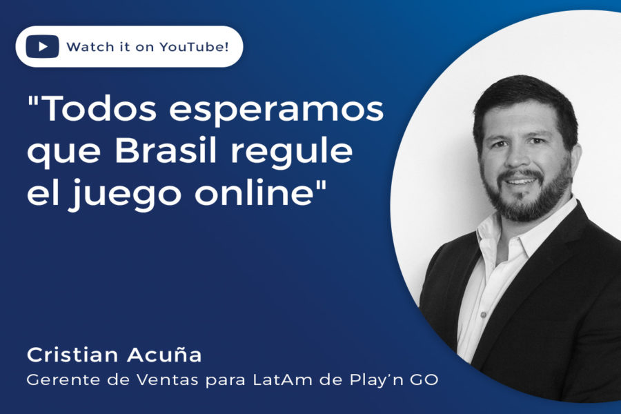 Cristian Acuña: «Todos esperamos que Brasil regule el juego online»