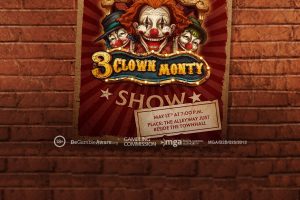 3 Clown Monty estará disponible a partir del 13 de mayo.
