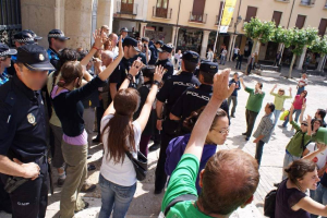 Marcha, huelga