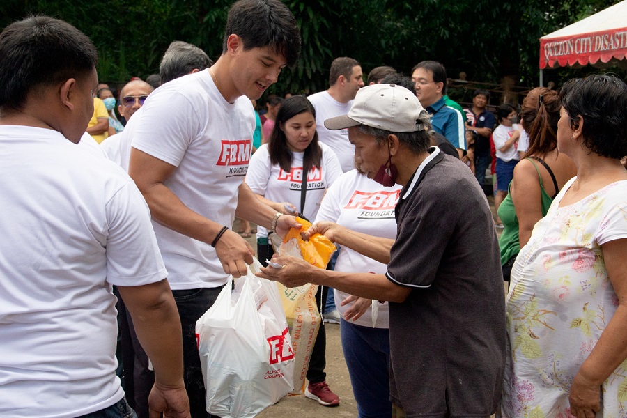 En la donación, participó Daniel Matsunaga, actor embajador de FBM. 